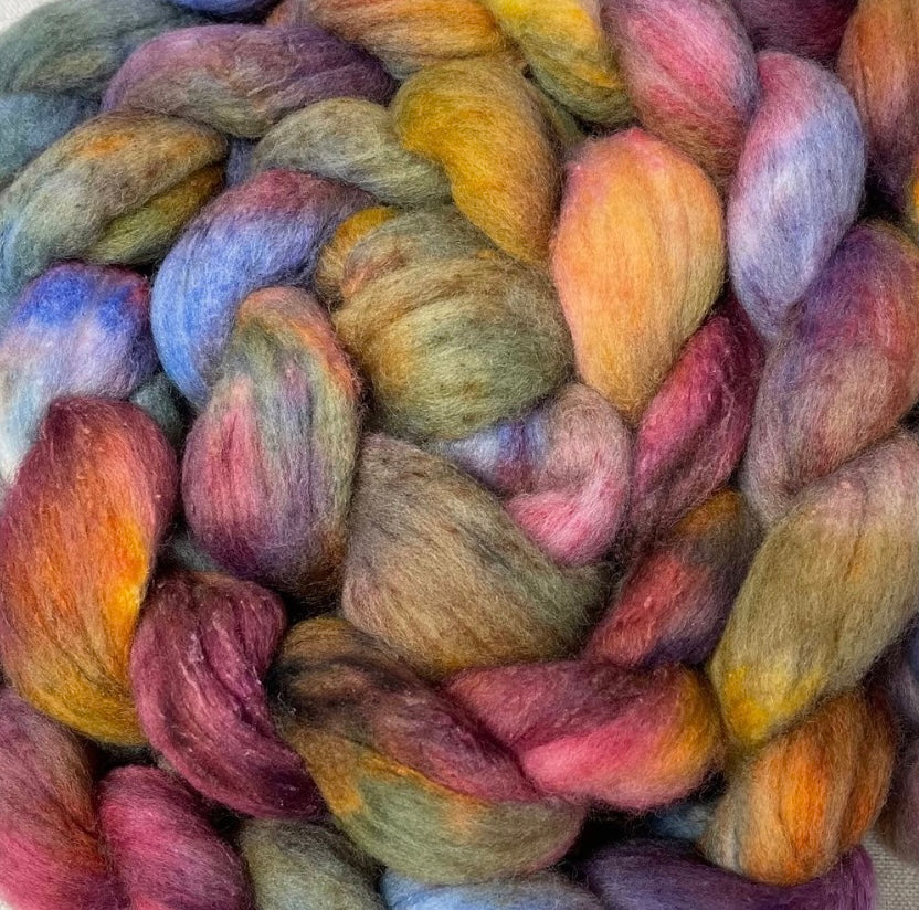 Dyed Wool Roving -16 Pastel Colors
