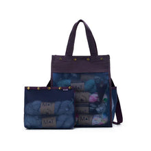 Load image into Gallery viewer, Maker's Tall Mesh Tote - dellaQ