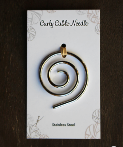 Curly Cable Needle - NNK Press