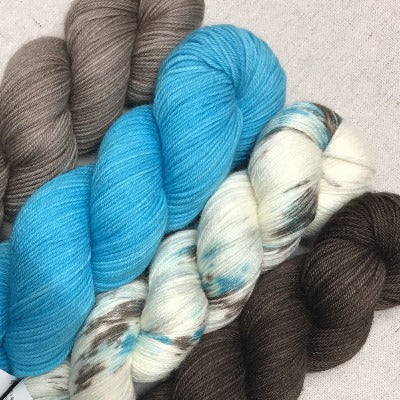 Fawn, Turquoise, Turqs and Cocos, Espresso - Studio Smitten - 4-Color Kit