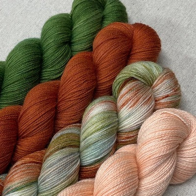 Kale, Foxy, Three Sisters, Peaches and Cream - Studio Sox - 4-Color Kits