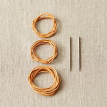 Load image into Gallery viewer, Leather Cord and Needle Stitch Holder Kit - CocoKnits - Accessories
