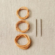 Load image into Gallery viewer, Leather Cord and Needle Stitch Holder Kit - CocoKnits - Accessories
