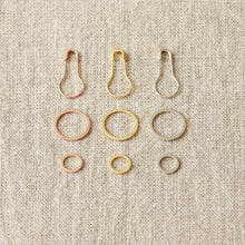 Load image into Gallery viewer, Precious Metal Stitch Markers - CocoKnits-Accessories