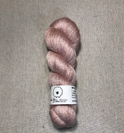 Tea Rose - Cashmere Silk - Lace – The Fibre Studio at Yarns to Dye For