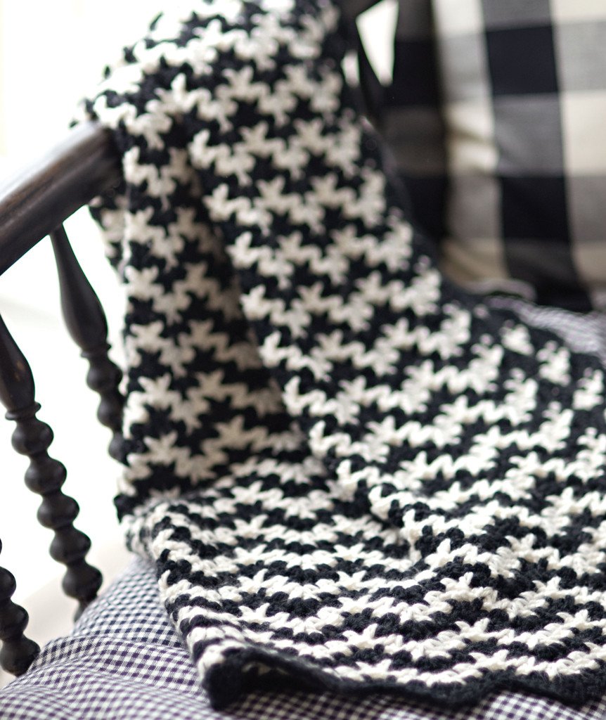 Vintage Crochet Baby Blanket - Churchmouse - Patterns