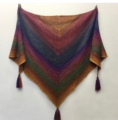 Find Your Fade Shawl — Drea Renee Knits