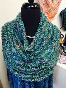 Airy Shawl Kit - Fibre Studio Exclusives – The Fibre Studio at