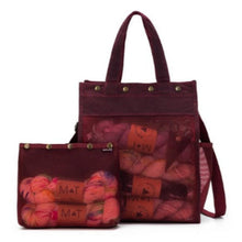 Load image into Gallery viewer, Maker&#39;s Tall Mesh Tote - dellaQ
