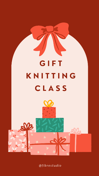 Gift Knitting Class - Classes