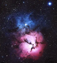 Load image into Gallery viewer, Trifid Nebula - Cosmic Connections MKAL
