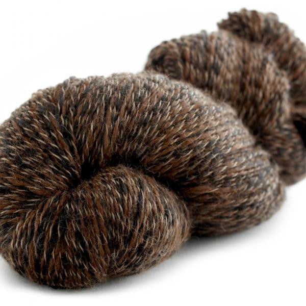 Brown Black-107 - Peruvian Tweed