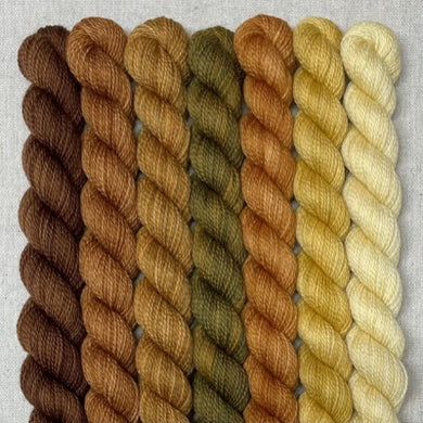 Elora gradient mini-skein sets - Fingering Weight - Sweet Paprika Designs