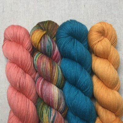 Coral, Mountain Sunset, Neptune, Curry - Studio Smitten - 4-Color Kit