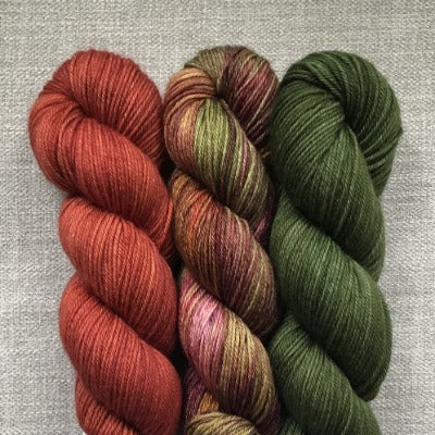 Tapestry, Red Fox, Forest Green - 3-Color Kit