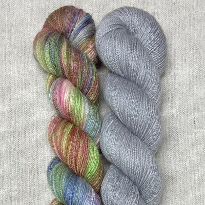 Garden Party, Silver - Ric Rac Shawl – The Fibre Studio at Yarns to Dye For