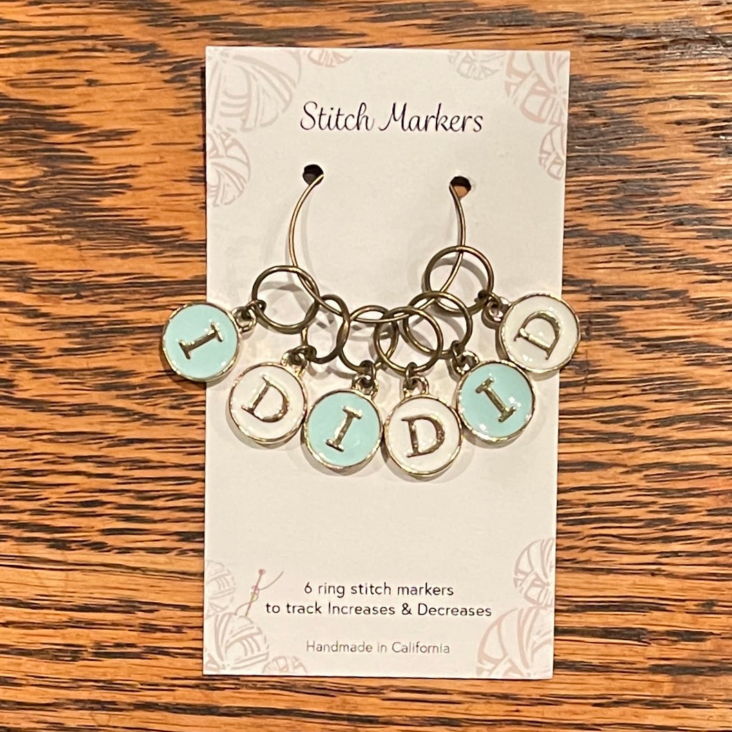 Mark Your Place Stitch Markers - NNK Press