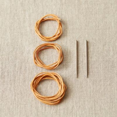 Leather Cord and Needle Stitch Holder Kit - CocoKnits - Accessories