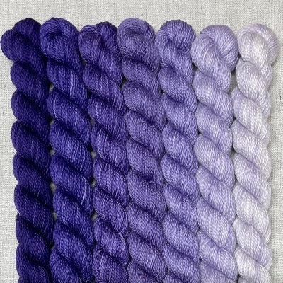 7/1 Purpleicious - Mini Skein Kits