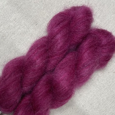 Raspberry Jam - Studio Kid Silk – The Fibre Studio at Yarns to Dye For