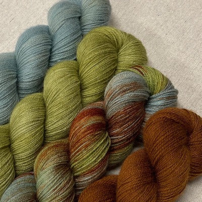Sage, Lichen, Patina, Bernished - Studio Sox - 4-Color Kits