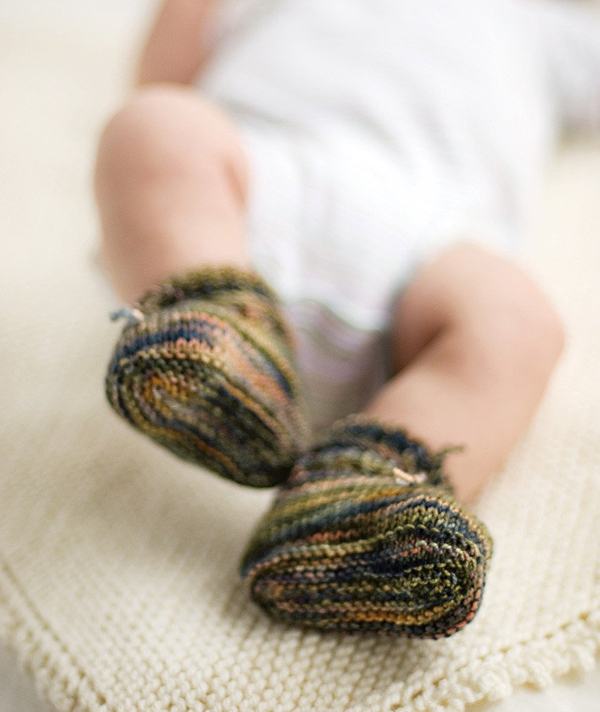Stay On Baby Booties - Churchmouse - Patterns