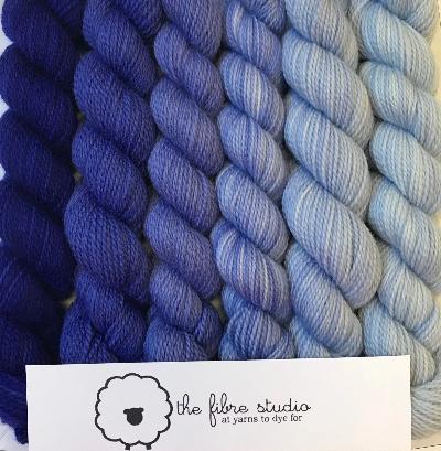 6/1 Violets Are Blue - Mini Skein Kits