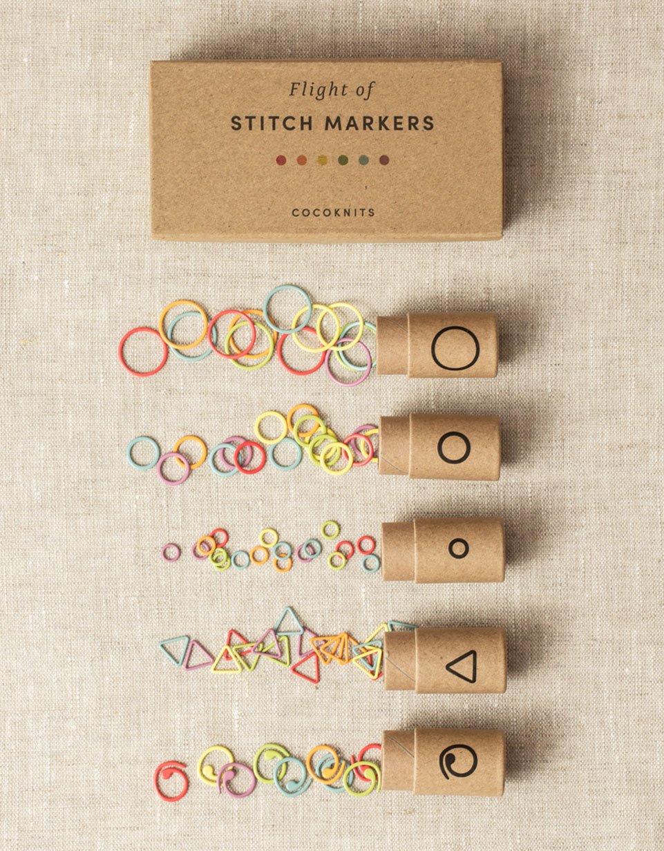 Flight of Stitch Markers - CocoKnits - Accessories